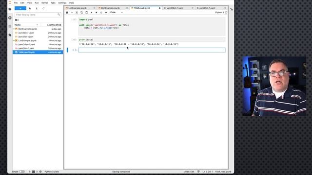 Yaml and Python introduction смотреть онлайн