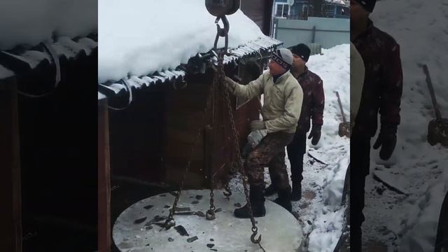 Копка отстойника в два кольца смотреть онлайн