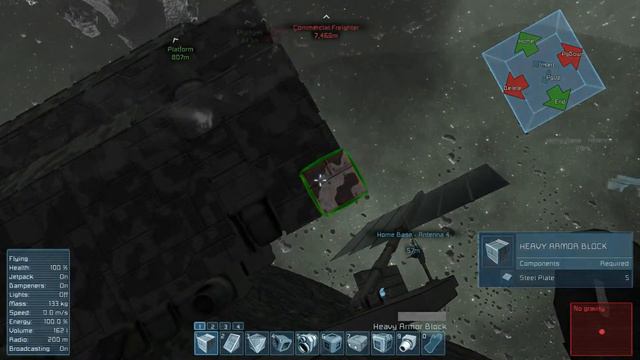 Space Engineers Episode 4: Rock Solid Mining Ship Complete! смотреть онлайн