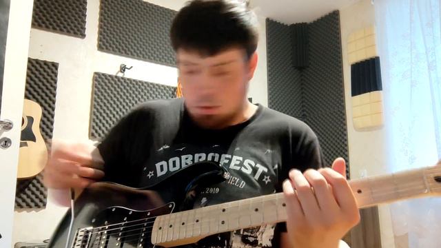 Squier Affinity HSS Stratocaster Flamed Top (Black Burst) / Обзор на гитару / смотреть онлайн