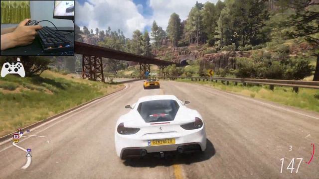 Ferrari 488 GTB - Forza Horizon 5 | Controller Gameplay Driving 4K смотреть онлайн