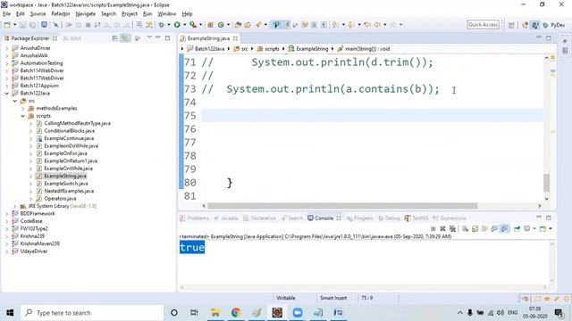 Java Tutorial for Beginners || String Class || String Methods Part 2 смотреть онлайн