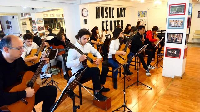 Ievan Polkka - guitar ensemble, sheets music смотреть онлайн