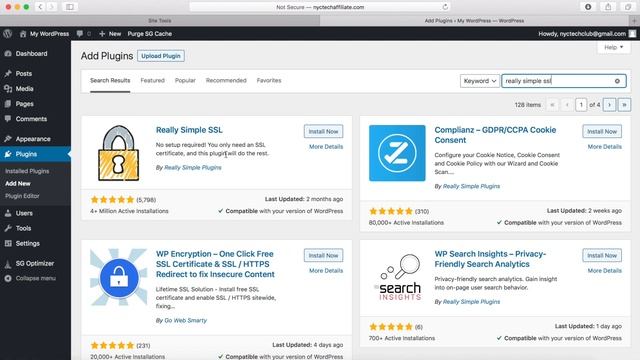Secure Your WEBSITE With An SSL Certificate (Siteground) смотреть онлайн