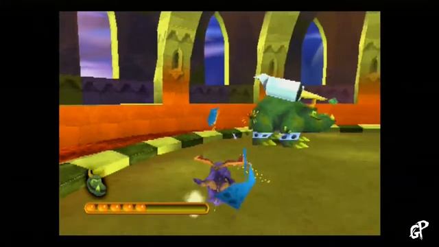 Spyro 2: Ripto's Rage- Gulp Boss Battle Playthrough with Lauren смотреть онлайн