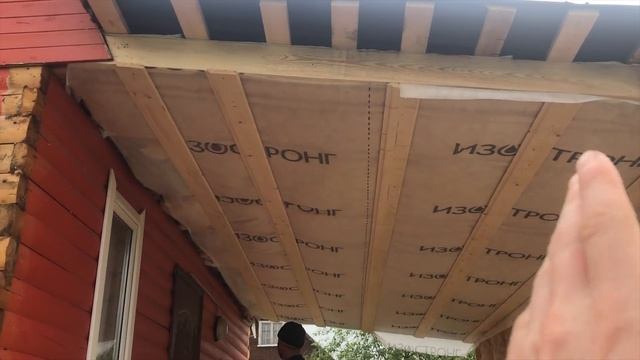 Деревянная пристройка к дому обшитая имитацией бруса в СПб Ленинградской области смотреть онлайн