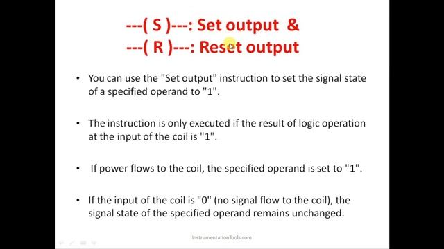 Bit Logic Operations in Siemens Tia Portal - NOT, SET & RESET OUTPUTS in PLC смотреть онлайн