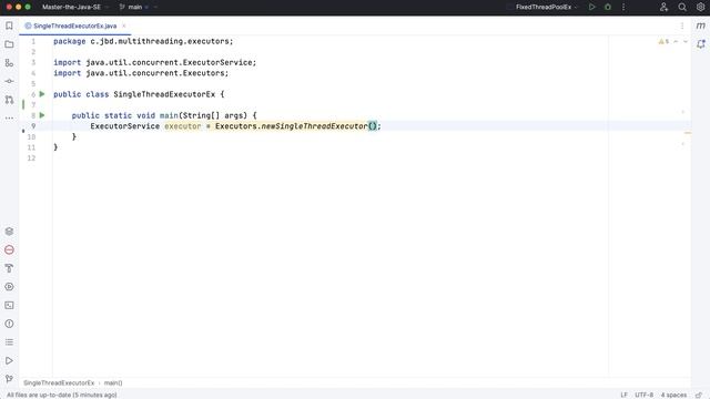 Mastering SingleThreadPool in Java Executors Service - [ Advanced Multithreading Tutorial ] смотреть онлайн