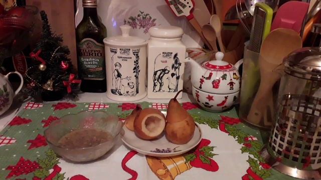 ДЕСЕРТ МЕДОВЫЕ ГРУШИ С АПЕЛЬСИНОМ И ОРЕХАМИ смотреть онлайн