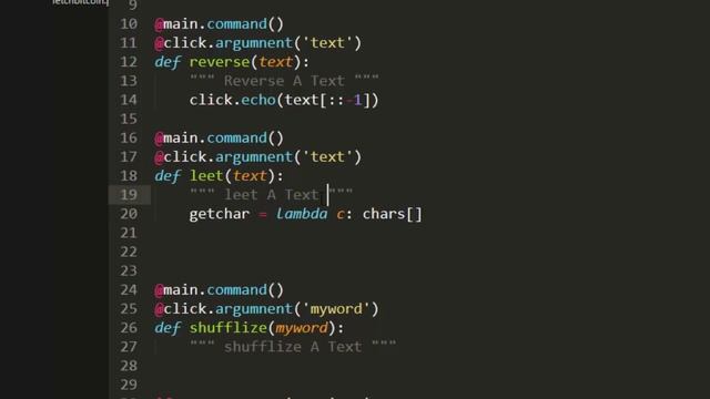 Python Click Tutorial -Commands & Groups (Click Groups) [1] смотреть онлайн