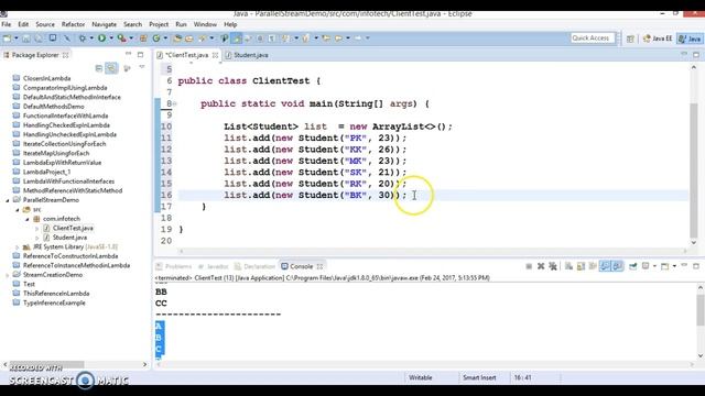 Introduction to Java 8 ParallelStream смотреть онлайн