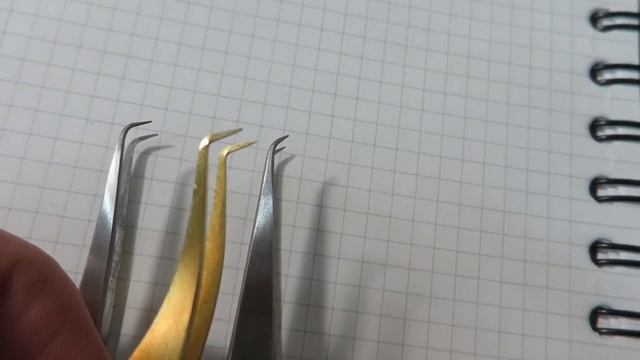 Пинцет для наращивания ресниц. Tweezers for eyelashes. Лайфхак. Формирование пучков. смотреть онлайн