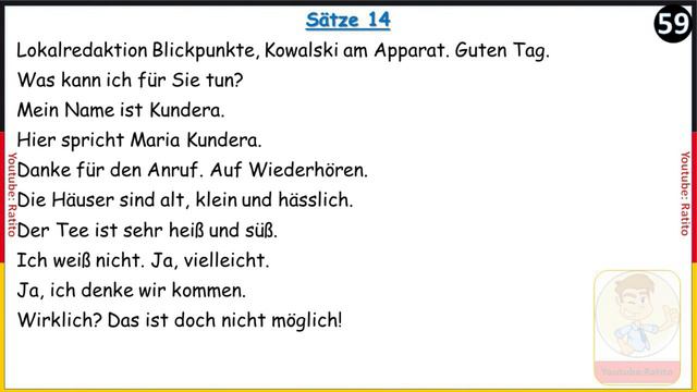 Deutsch für Anfänger - A1 - A2 (4) - Training смотреть онлайн