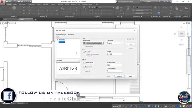 #33 TEXT STYLE / Font Style / AutoCAD Tutorials हिन्दी में #createghar #autocad #revit #createghar смотреть онлайн