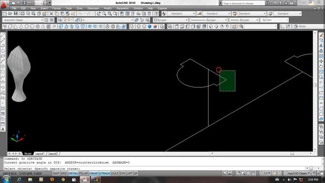 How to use the 3D commands in Auto CAD 2010 ( ျမန္မာ ) смотреть онлайн