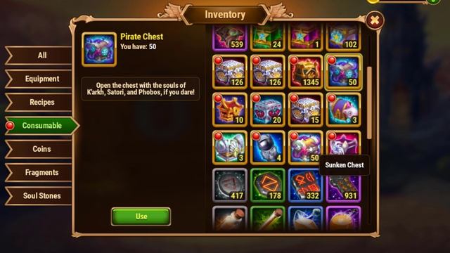 Hero Wars — Depths of Horror Shop Guide and Sunken Chests смотреть онлайн