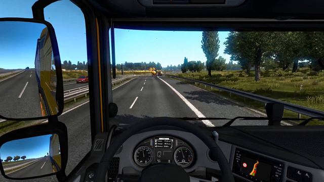 ETS 2 - DAF XF Euro 6 Transporting Truck Batteries Part 1 смотреть онлайн