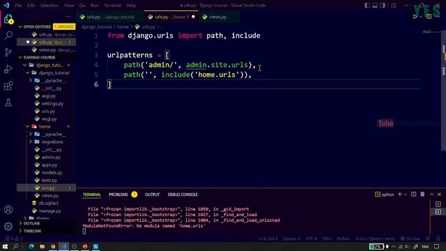 URLs & Views - Django Python - Malayalam Tutorial - PART-5 смотреть онлайн