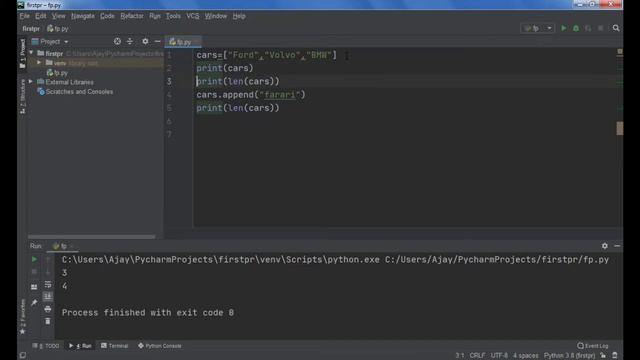 How We Find Array length ,Add or Remove Element and Find all Element of Array Using Loop in Pytho смотреть онлайн