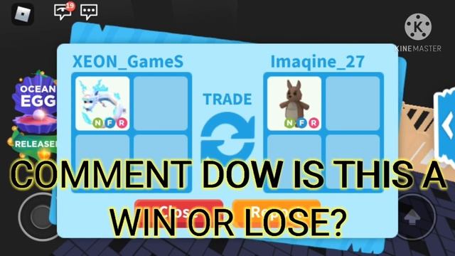 WIN OR LOSE? TRADING AWAY A NEON FROST FURY IN ROBLOX ADOPT ME!!!(ADOPT ME TRADING) смотреть онлайн