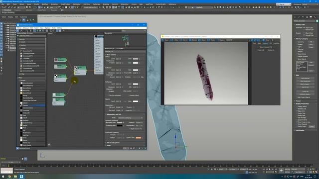 Минерал - материал Corona Renderer. Автор идеи - Jarrod Hasenjager. Уроки на русском смотреть онлайн