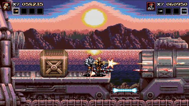 Blazing Chrome - Прохождение - Часть 1 смотреть онлайн