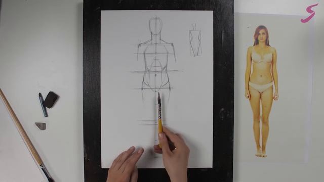Рисунок. Фигура человека. Пропорции-2 смотреть онлайн