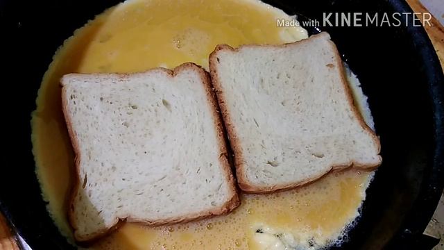 ONE PAN EGG TOAST RECIPE