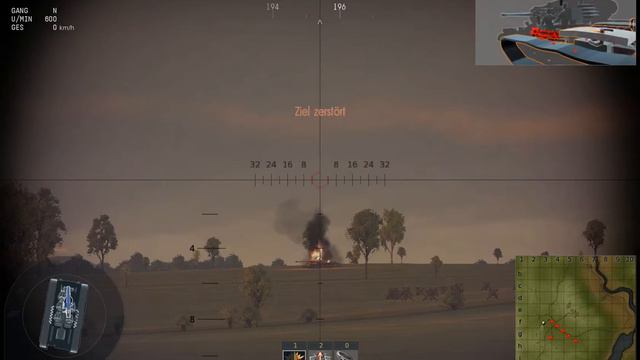 War Thunder - Killing a IS-4M from the side with a Brummbär смотреть онлайн