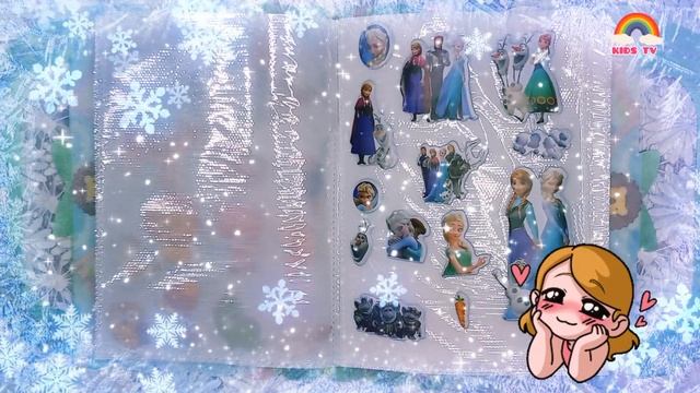 ❄️Эльза❄️Холодное Сердце❄️ Наклейки Эльзы смотреть онлайн