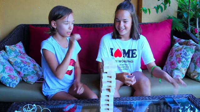 💥JENGA CHALLENGE//ВЫЗОВ ДЖЕНГА💥 смотреть онлайн