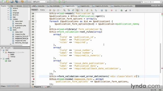Validating user input with the form validation library CodeIgniter PHP - part15 смотреть онлайн