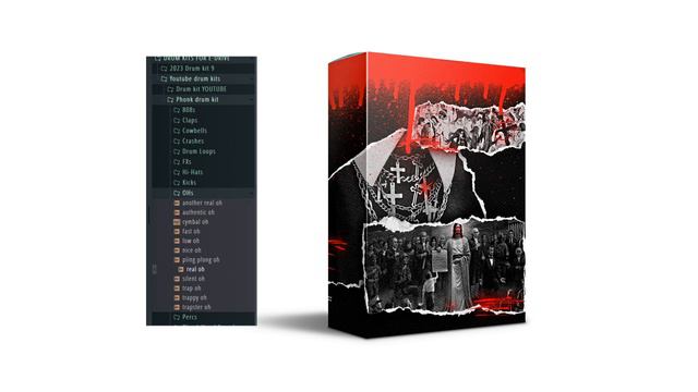 HARD Phonk Trap Drum Kit 