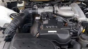 Обзор работы двигателя 2JZ-GE Toyota Crown JZS155 1998 год.