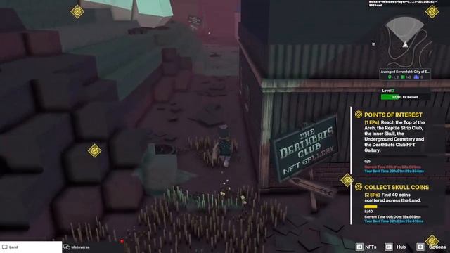 Avenged Sevenfold: City of Evil QUEST "COLLECT SKULL COINS FOR 2:19 sec" The Sandbox Alpha 3 смотреть онлайн