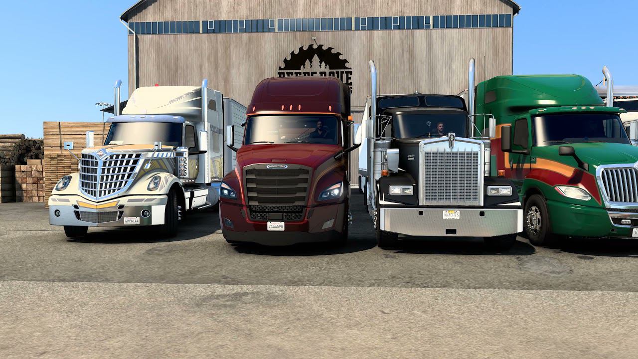 American Truck Simulator смотреть онлайн