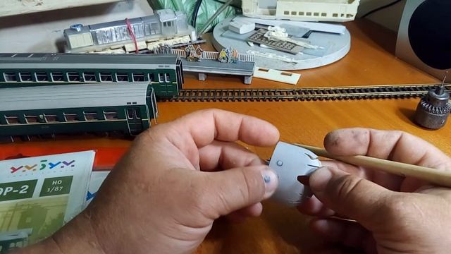 обзор двух наборов от умной бумаги электрички ЭР2 в масштабе 1 87 смотреть онлайн