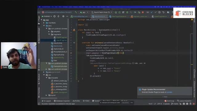 Build WhatsApp Clone in Android Kotlin | Part 4 - Fetching Users From Firebase смотреть онлайн
