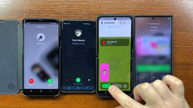 Samsung S9+, S10, Z Flip 4, Note20U Signal, WhatsApp, Snapchat, BOTIM Apps Incoming Calls In Covers