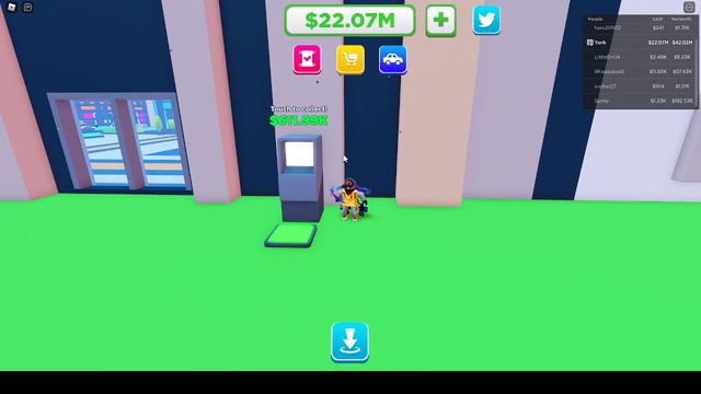 Построил банк и построил особняк на 50% в Space City Tycoon 🚀 #6 смотреть онлайн