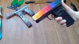 Картонное оружие standoff 2!   3 часть!!!!!!! обзор...