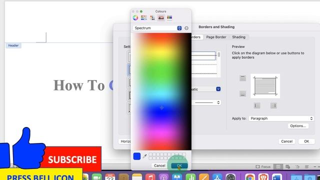 How To Change Header Line Color In Word смотреть онлайн