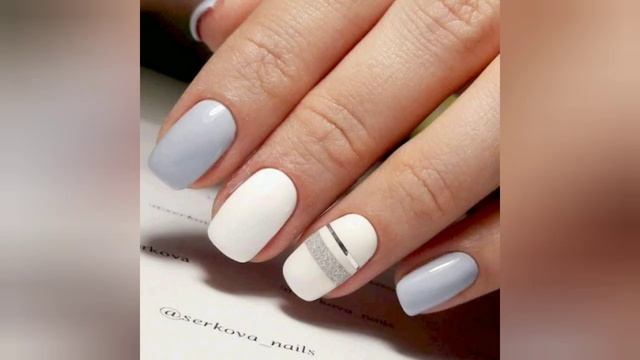 Модный белый маникюр 2019/Лучшие идеи эффектного белого маникюра фото модные тенденции дизайн смотреть онлайн