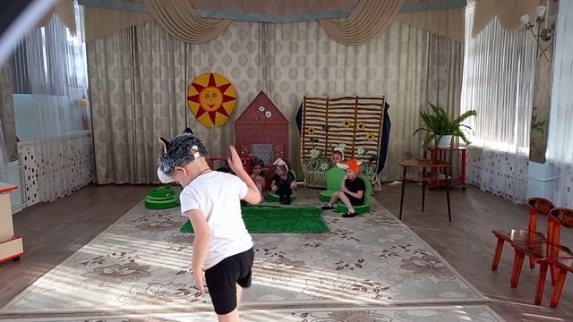 Репетиция театрального представления "Теремок" средний дошкольный возраст смотреть онлайн