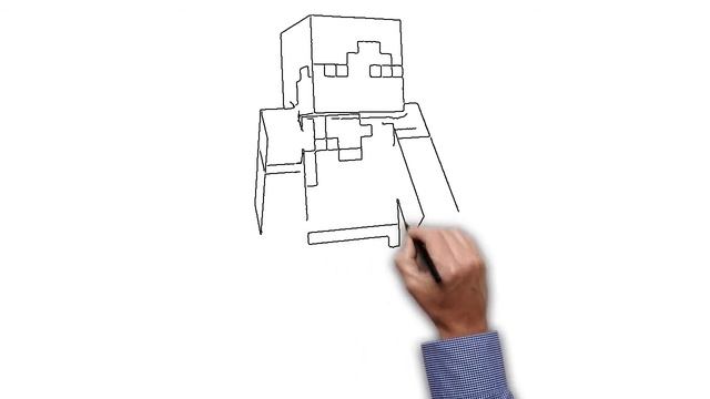 Minecraft Alex nasıl çizilir - Minecraft Alex çizimi смотреть онлайн