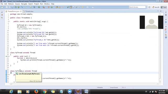 Java Thread Part 1 смотреть онлайн