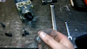 Замена подпедального тормозного крана DAF XF