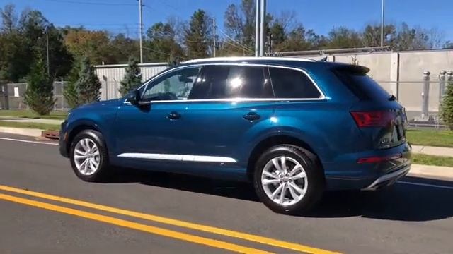 2018 Audi Q7 galaxy blue metallic смотреть онлайн