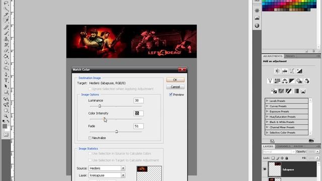 1. Dala - Photo Shop CS4 - Header Izveidoshana :) смотреть онлайн