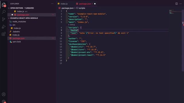 How to build a React component as an NPM module смотреть онлайн